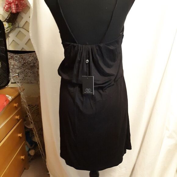 NWT Tart Dress Size M Beaded Neckline Above Knee Spaghetti Straps Bloused Waist - Picture 5 of 12